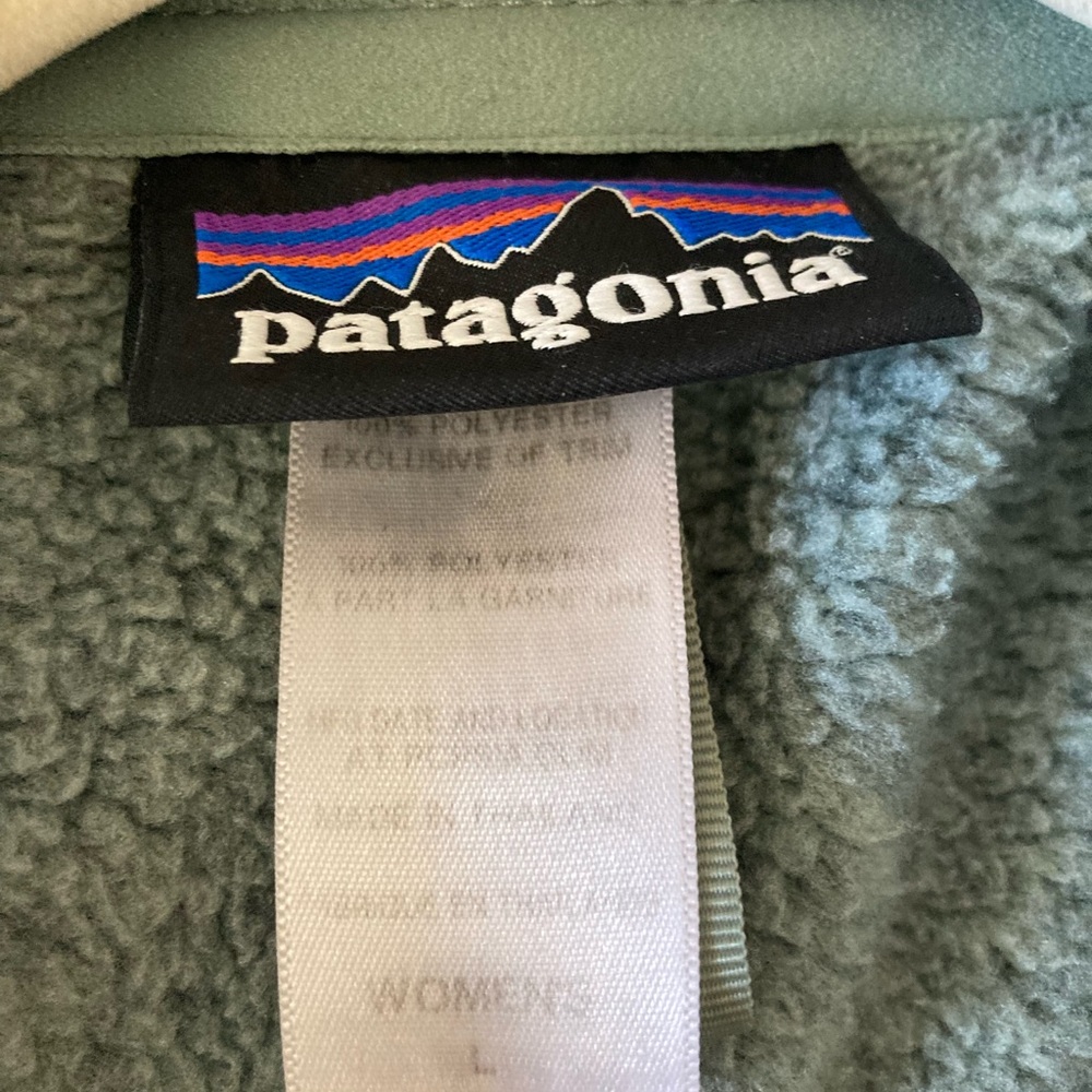 Patagonia better sweater full zip women large light green - Picture 2 of 6